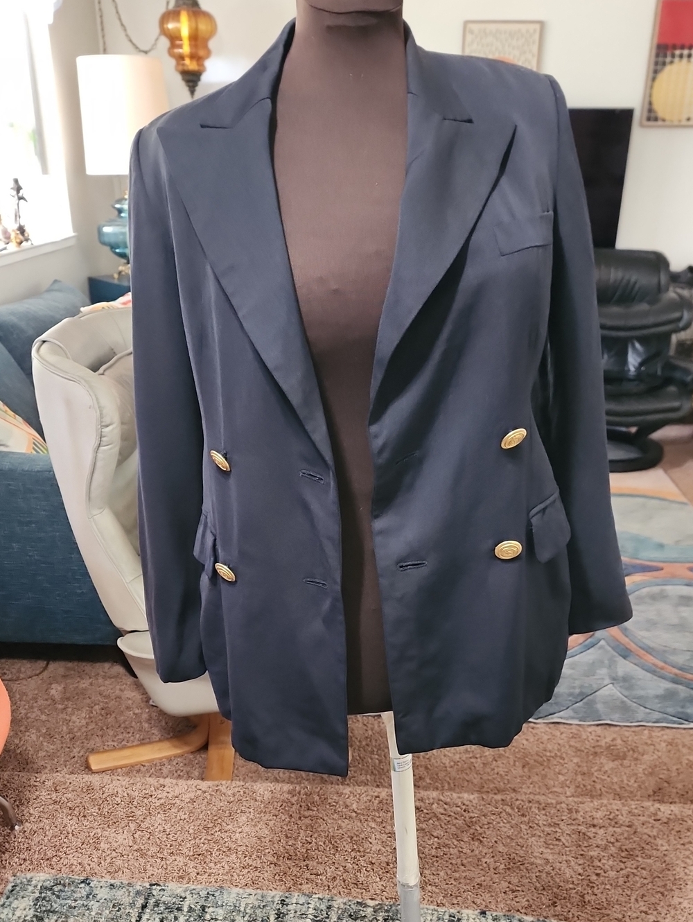 Authentic MaxMara Double Breasted Blazer Size Small - Made In Italy 1500.00 MSRP